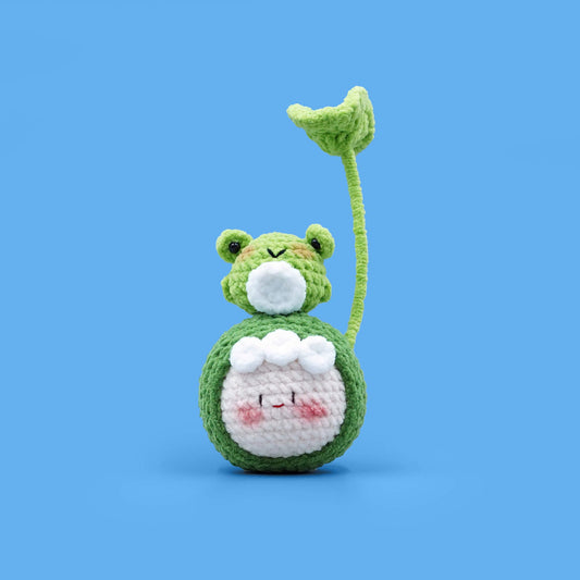 Frog King Doll Crochet Amigurumi Kit