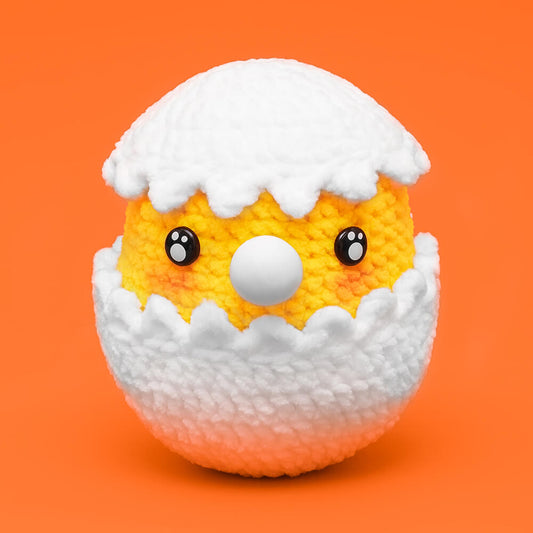 Press Bubble Egg Chick Crochet Kit